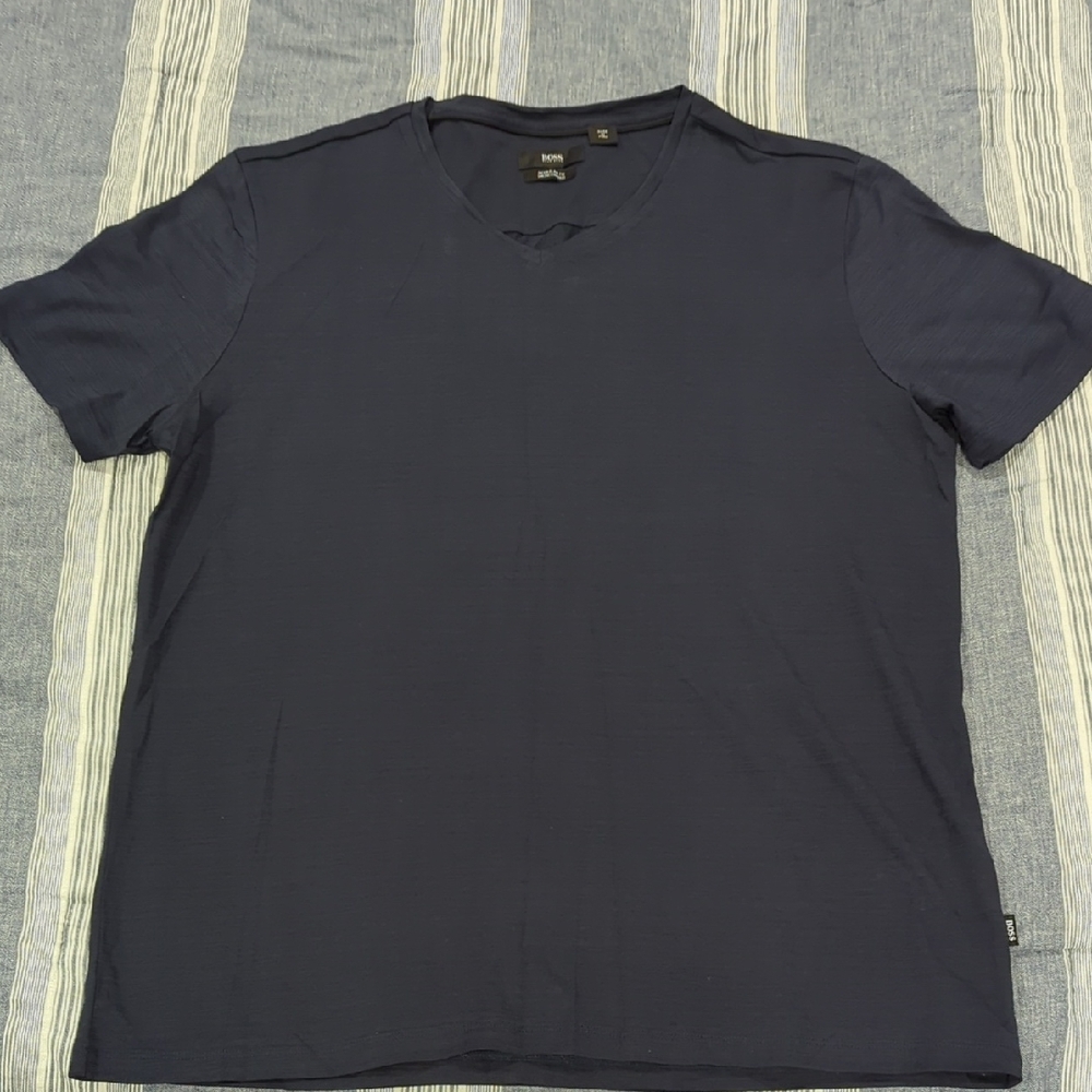 Hugo Boss Dark Blue Short Sleeve Tee